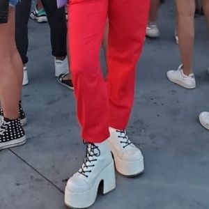 Demonia PURE RAVE ROYALTY PLATFORM BOOTS